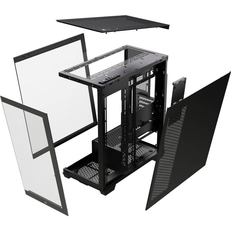 Корпус для ПК Corsair 3500X, Midi Tower, чёрный, под ATX, E-ATX, mATX, Mini-ITX, фото 6