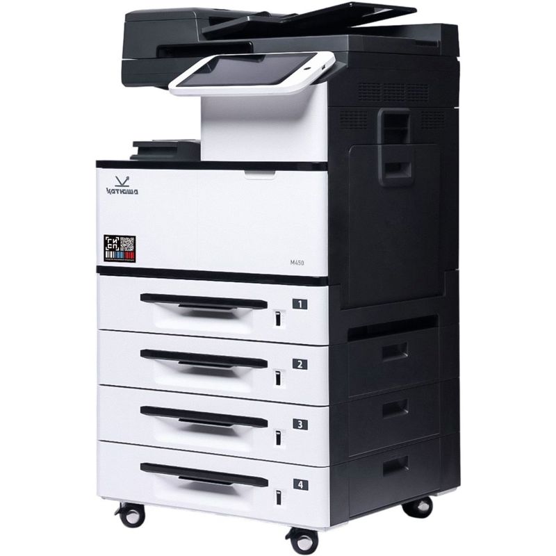 МФУ лазерное Katusha IT M450, A3, двусторонняя печать, сканирование 600x600 dpi, USB, Ethernet, USB-Host