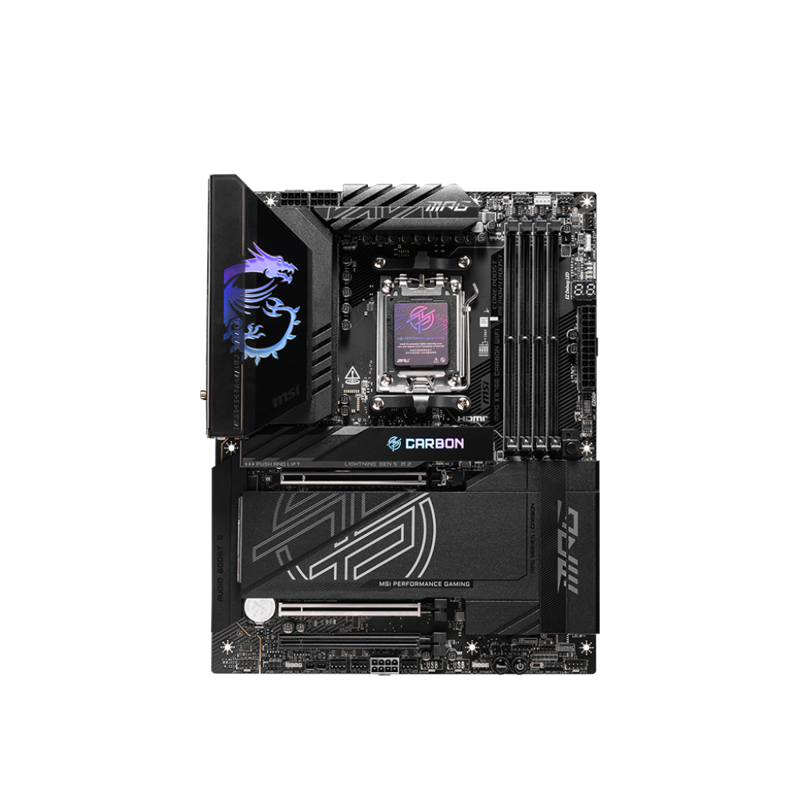 Материнская плата MSI MPG X870E CARBON WIFI, AM5, AMD X870E, ATX, DDR5, фото 10