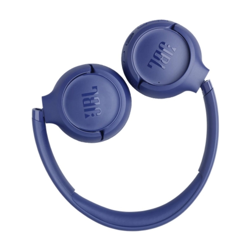 Наушники JBL T530BT, Bluetooth 6.0, USB Type-C, накладные, синий, крепление оголовье, фото 3