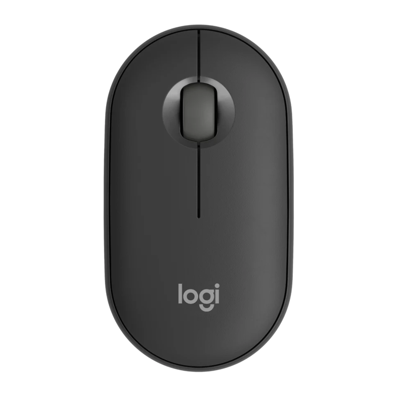 Мышь Logitech Pebble 2 M350S TONAL GRAPHITE, Bluetooth, радиоканал, 4000 dpi, графит