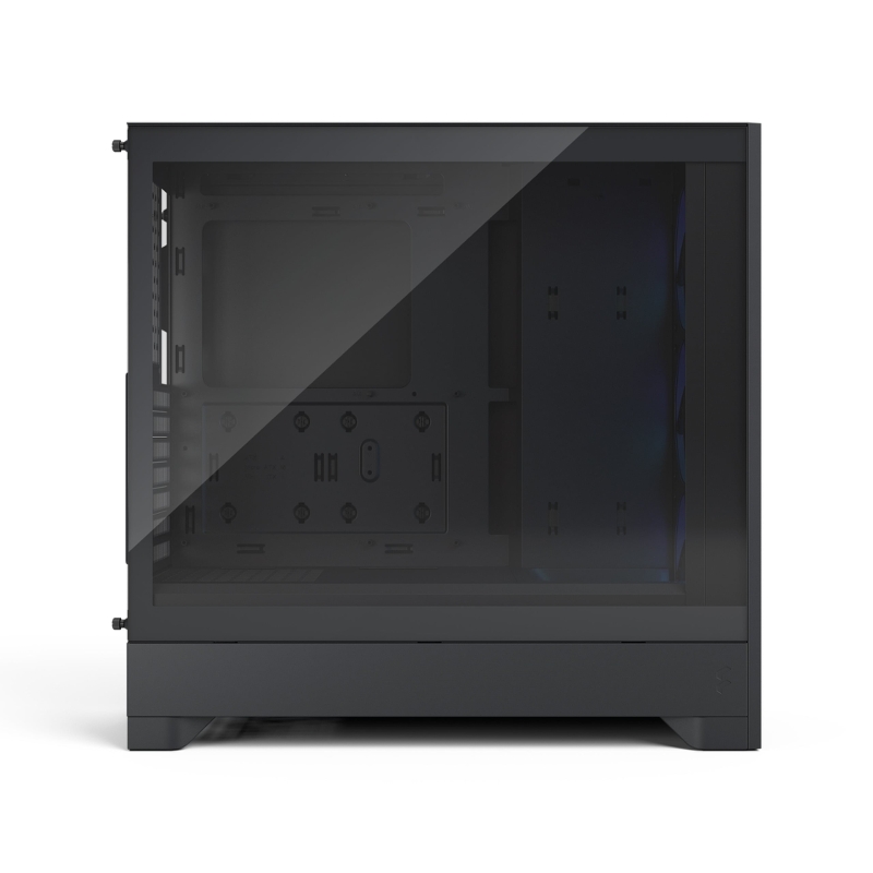 Корпус для ПК Fractal Design Pop 2 Air TG RGB, Midi Tower, чёрный, под ATX, mATX, mITX, подсветка ARGB, фото 9