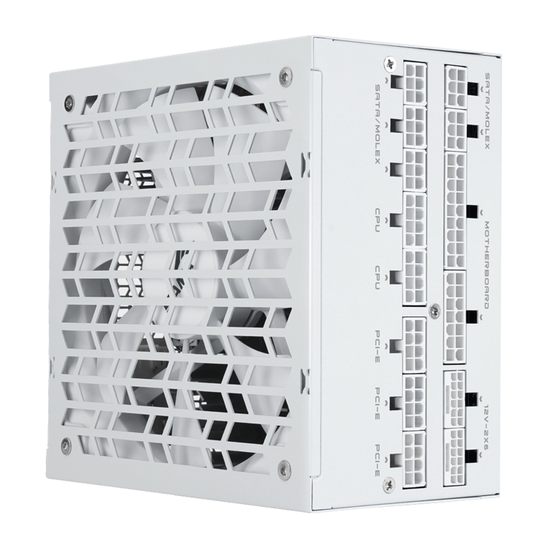 Блок питания Sama P1000, 1000 Вт, 80 PLUS Platinum, ATX, активный PFC, вентилятор 140x140 мм, белый