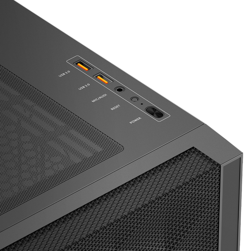 Корпус для ПК PcCooler C3D510 BK, Full Tower, чёрный, под ATX, E-ATX, mATX, Mini-ITX, фото 32