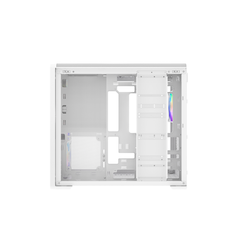 Корпус для ПК Sama S50, Midi Tower, белый, под ATX, mATX, Mini-ITX, подсветка ARGB, фото 7