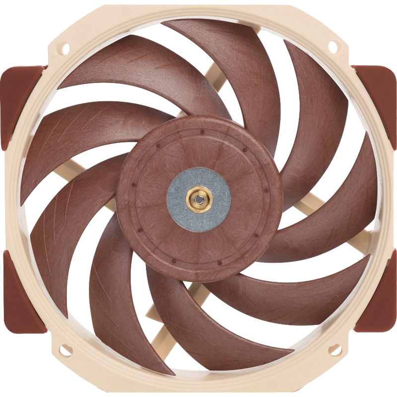 Корпусной вентилятор Noctua Cooler NF-A12x25r PWM, вентилятор 120 мм, 2000 об/мин, бежевый, шум 22.6 дБА, фото 3