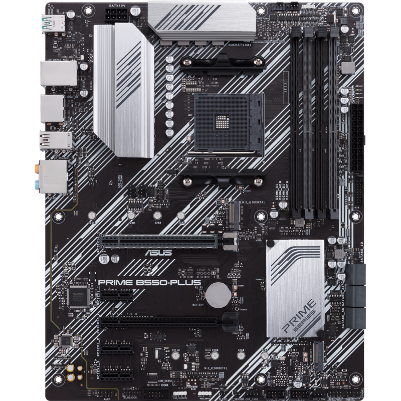Материнская плата ASUS PRIME B550-PLUS, AM4, AMD B550, ATX, DDR4, фото 2