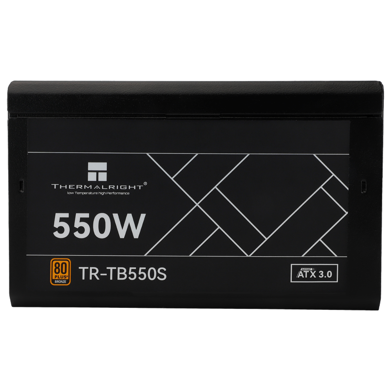 Блок питания Thermalright TR-TB550S, 550 Вт, 80 PLUS Bronze, ATX, вентилятор 120x120 мм