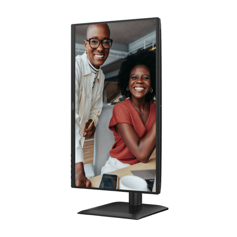 Монитор AOC 24E4U, 23.8 дюйма, 1920x1080, 120 Гц, IPS, чёрный, Audio in x 1, Audio out x 1 и др., фото 7