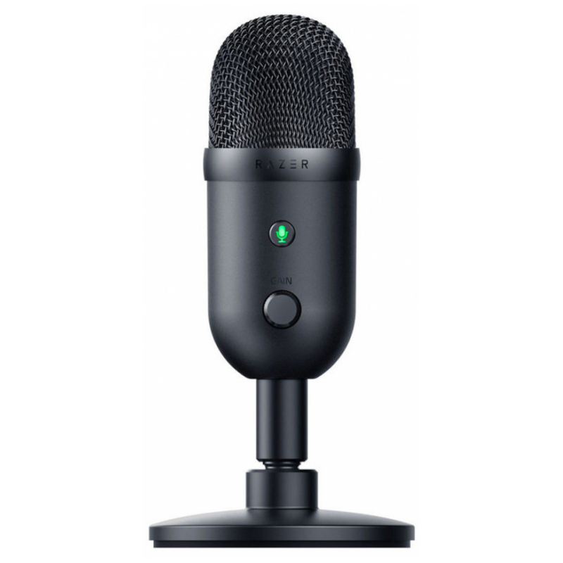 Микрофон Razer Seiren V2 X, проводное подключение, USB Type-A, USB Type-C, настольный, чёрный, фото 2