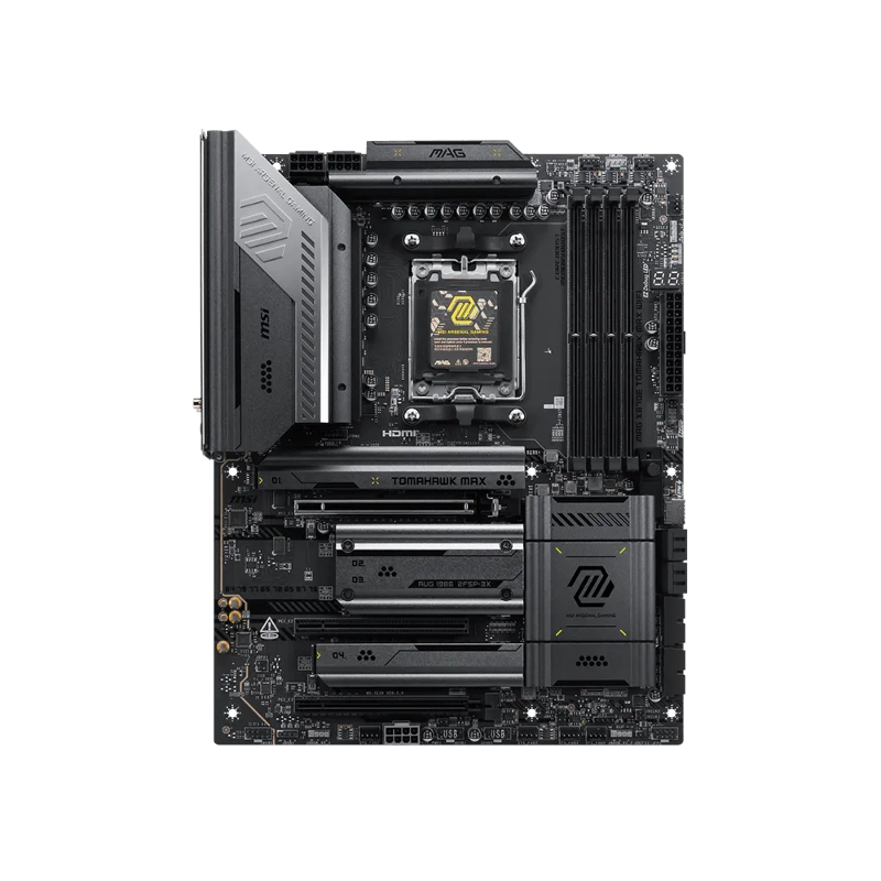 Материнская плата MSI MAG X870E TOMAHAWK MAX WIFI, AM5, AMD X870E, ATX, DDR5, фото 2