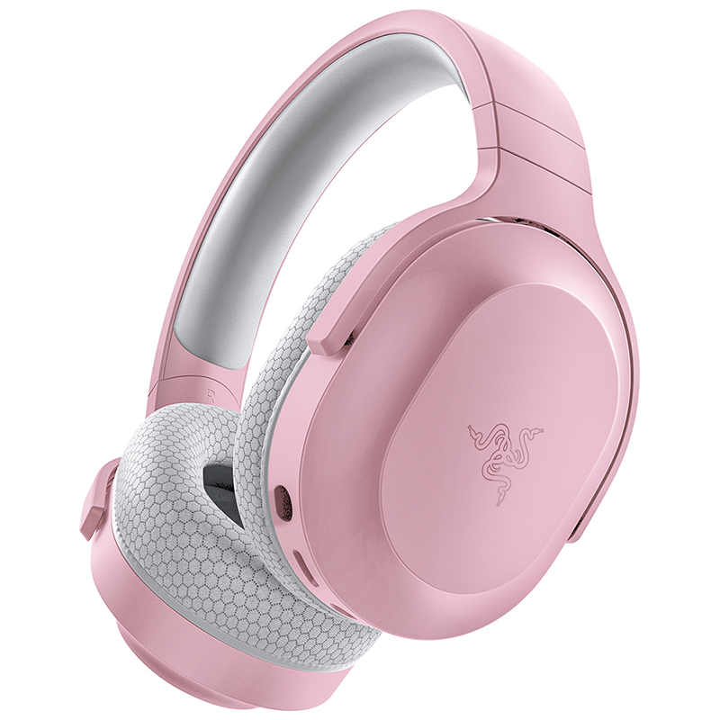 Гарнитура Razer Barracuda X 2022 Quartz Pink, радиоканал, Mini-jack, полноразмерные, розовый, фото 5