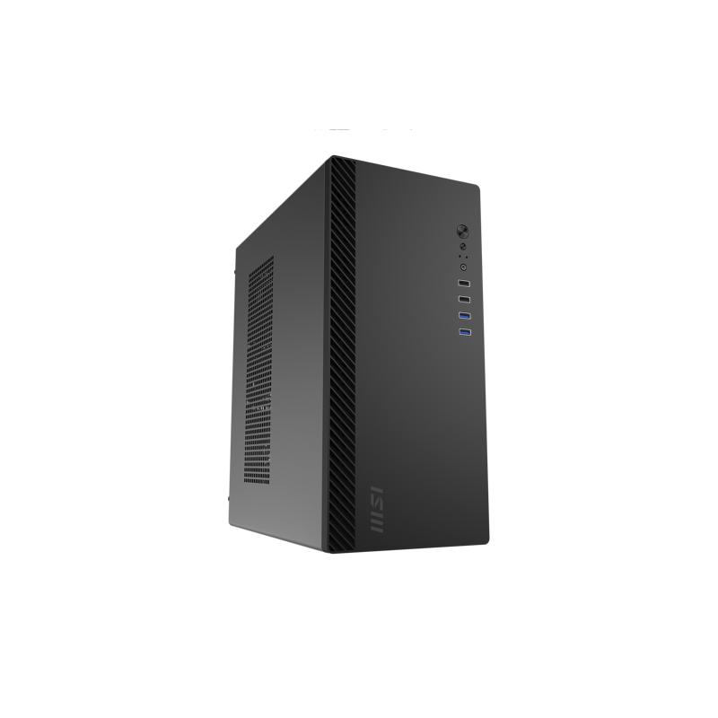 Корпус для ПК MSI PRO SHIELD M100P, Midi Tower, чёрный, под mATX, Mini-ITX, материал сталь, фото 19