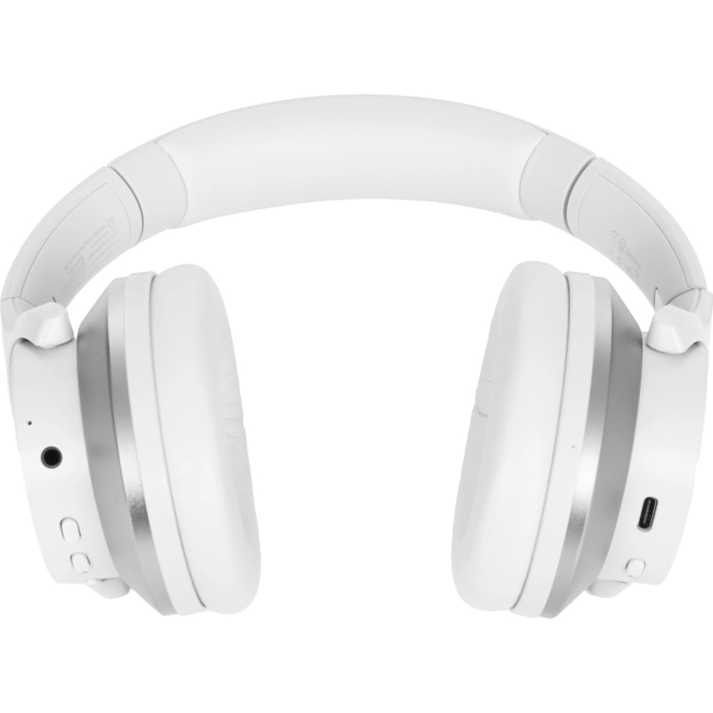 Гарнитура Oneodio A10, Bluetooth 5.0, Mini-jack, USB Type-C, полноразмерные, белый, микрофон встроенный, фото 3
