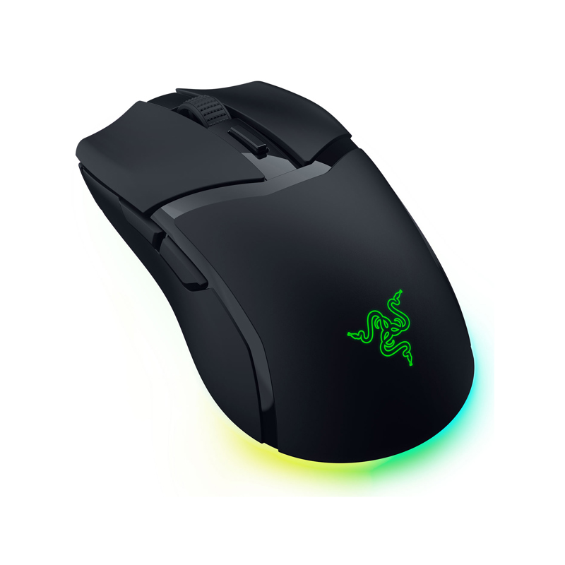 Мышь Razer Cobra HyperSpeed, USB-C, Bluetooth, радиоканал, 26000 dpi, чёрный, подсветка, фото 5