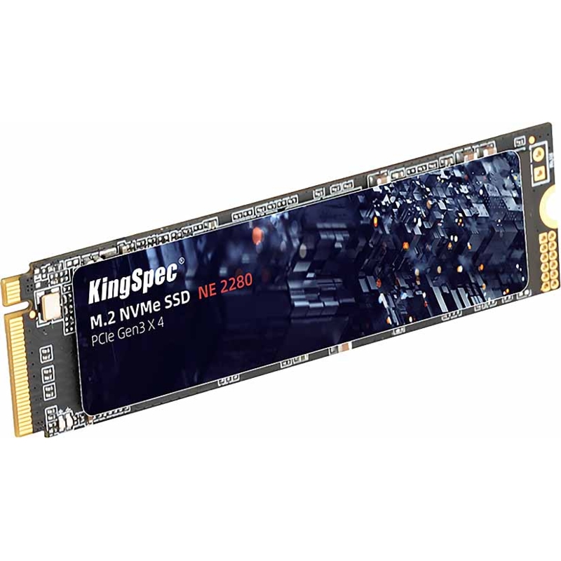 Твердотельный накопитель Kingspec SSD NE-2TB 2280, 2 ТБ, 3D NAND, чтение 3000 МБ/с, 1000 ТБ, фото 4