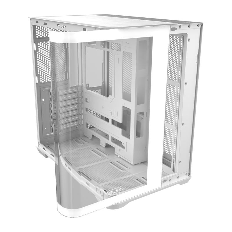 Корпус для ПК Raijintek ATREUS BT7, Midi Tower, белый, под ATX, E-ATX, Micro-ATX, Mini-ITX, подсветка ARGB, фото 31