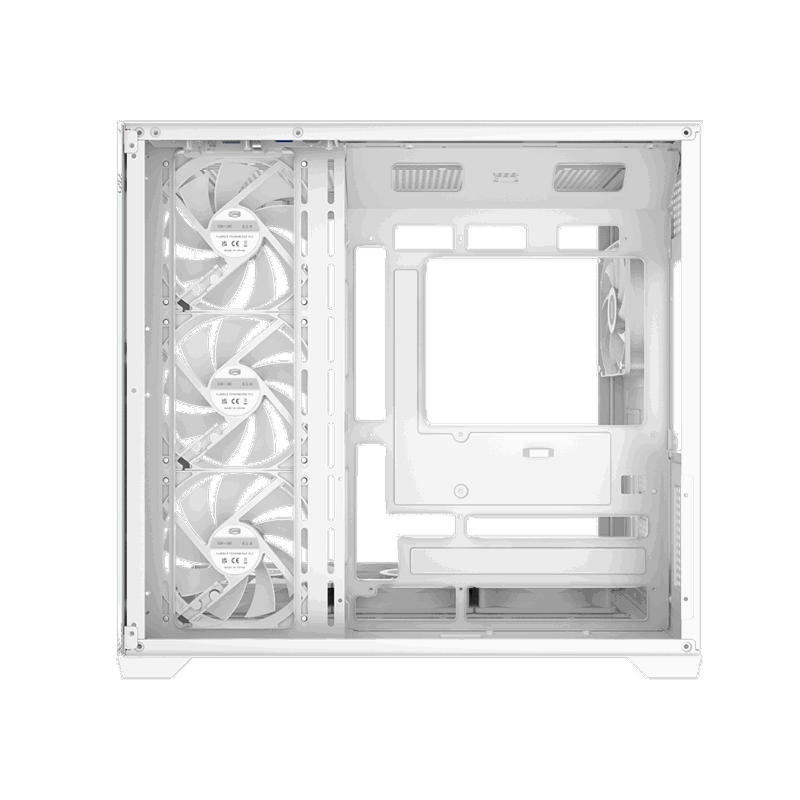 Корпус для ПК PcCooler C3T700 ARGB WH, Midi Tower, белый, под ATX, mATX, Mini-ITX, подсветка ARGB, фото 32