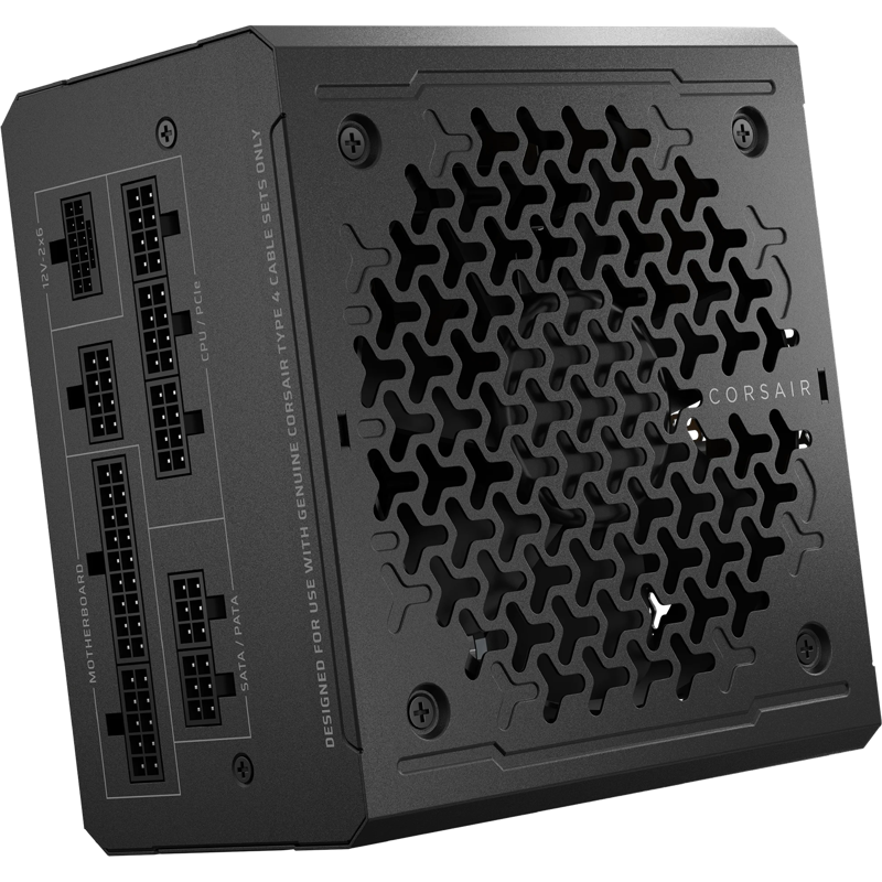 Блок питания Corsair RM1000e, 1000 Вт, 80 PLUS Gold, ATX, активный PFC, вентилятор 120x120 мм