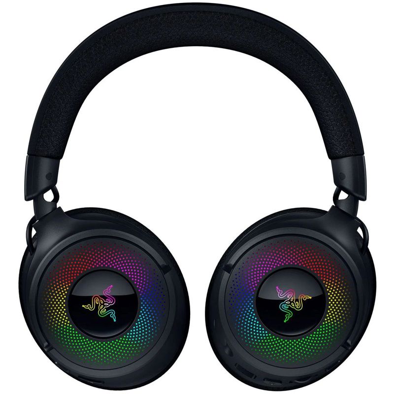 Гарнитура Razer Kraken V4, радиоканал, Bluetooth 5.2, USB Type-A, USB Type-C, чёрный, для геймеров, фото 4