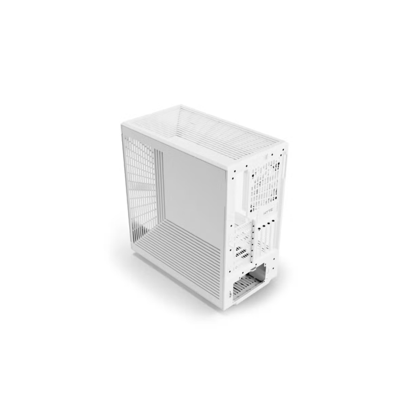 Корпус для ПК Hyte Y40, Midi Tower, белый, под ATX, mATX, Mini-ITX, материал закалённое стекло, сталь, фото 3