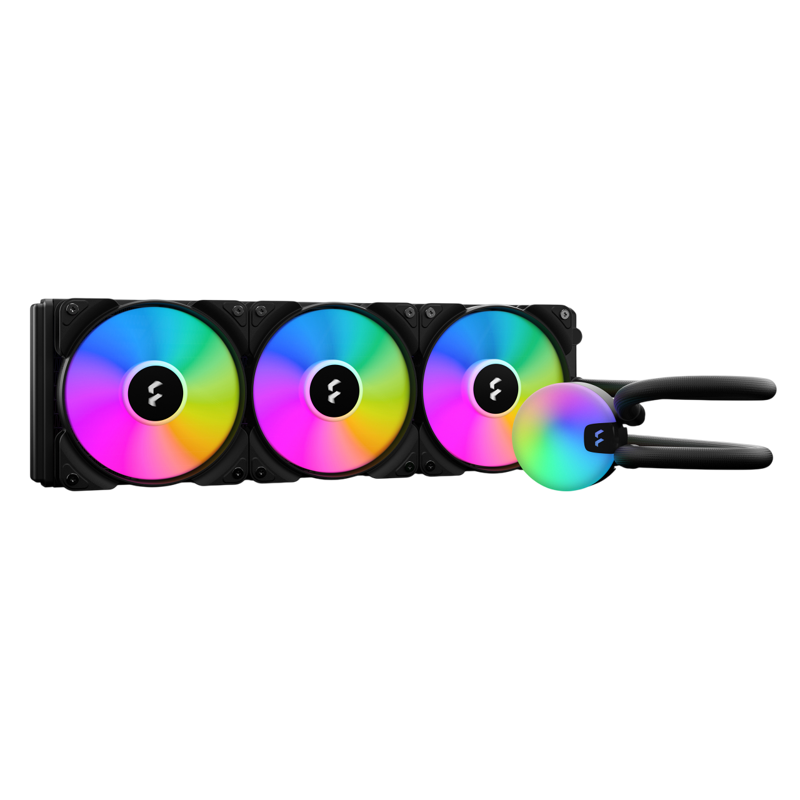 Система жидкостного охлаждения Fractal Design Lumen S36 V2 RGB, вентилятор 120 мм, шум 33.2 дБА, AM5, фото 2