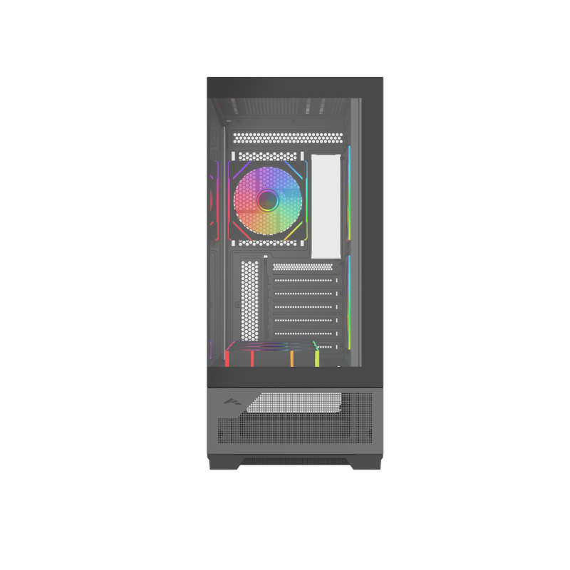 Корпус для ПК Sama V43, Midi Tower, чёрный, под ATX, mATX, Mini-ITX, подсветка ARGB, фото 8
