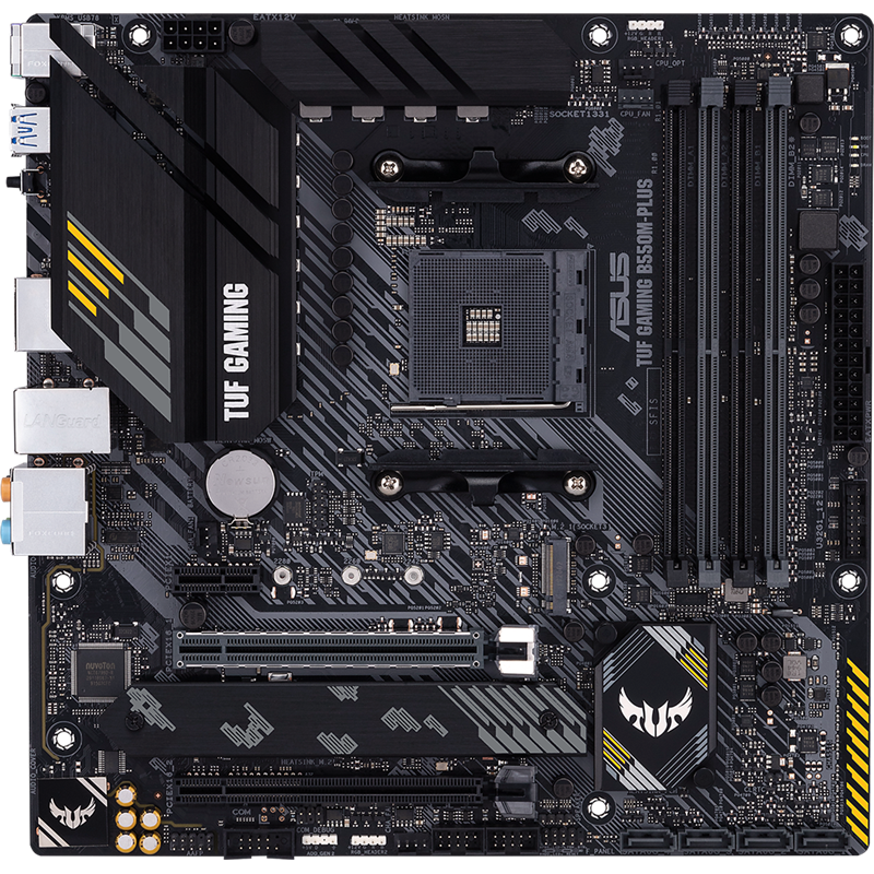 Материнская плата ASUS TUF B550M-PLUS, AM4, AMD B550, mATX, DDR4, фото 26