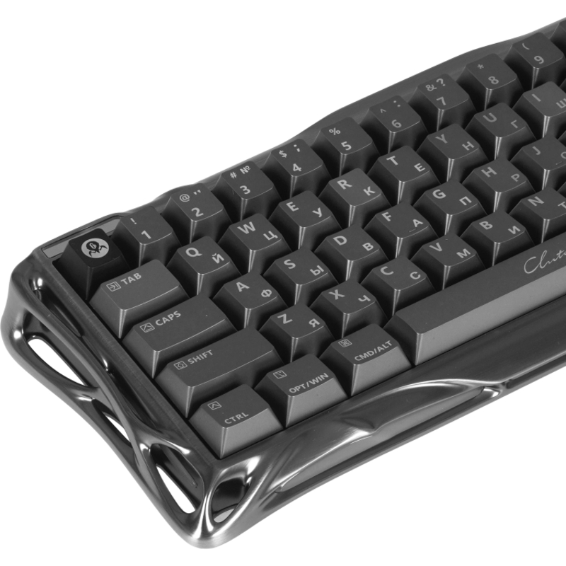 Клавиатура Gravastar Mercury V60Pro XTAL BLK RU, белый, фото 3