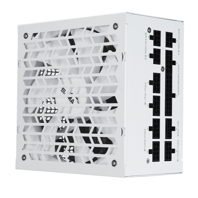 Блок питания Sama G750, 750 Вт, 80 PLUS Gold, ATX, активный PFC, вентилятор 140x140 мм, белый