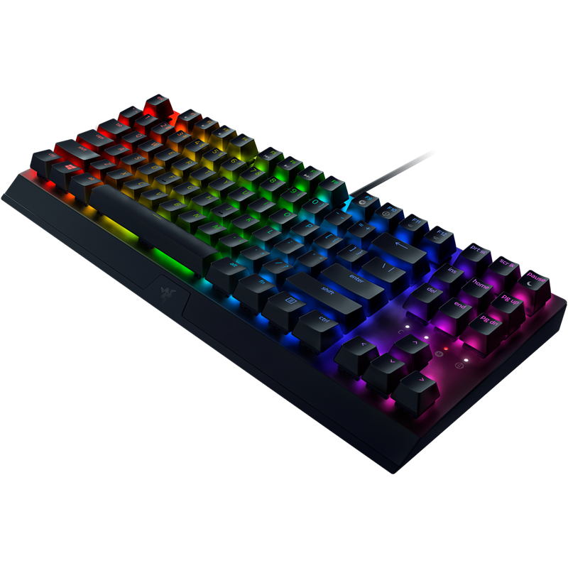 Клавиатура Razer Blackwidow V3, проводное подключение, USB-A, механические, чёрный, подсветка, фото 30
