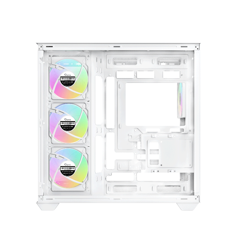 Корпус для ПК Ocypus Gamma C74 WH ARGB, Midi Tower, белый, под ATX, mATX, mITX, подсветка ARGB, фото 7