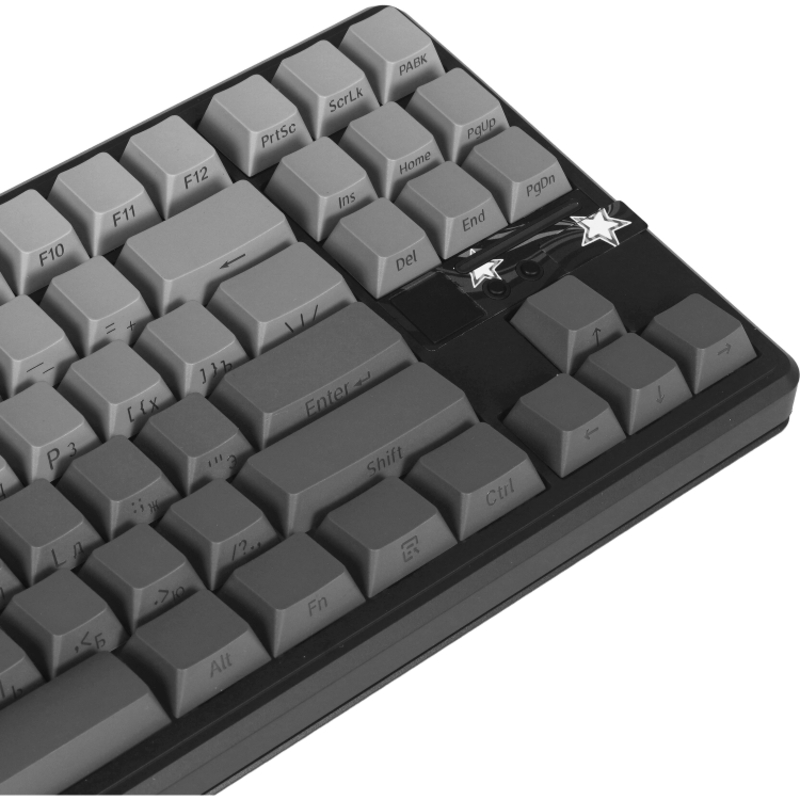 Клавиатура AULA F87Pro V2, проводное и беспроводное подключение, серый, подсветка, фото 4