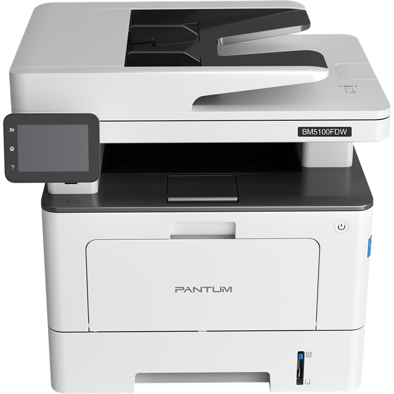 МФУ лазерное Pantum BM5100FDW, A4, двусторонняя печать, сканирование 1200x1200 dpi, USB, Ethernet, Wi-Fi