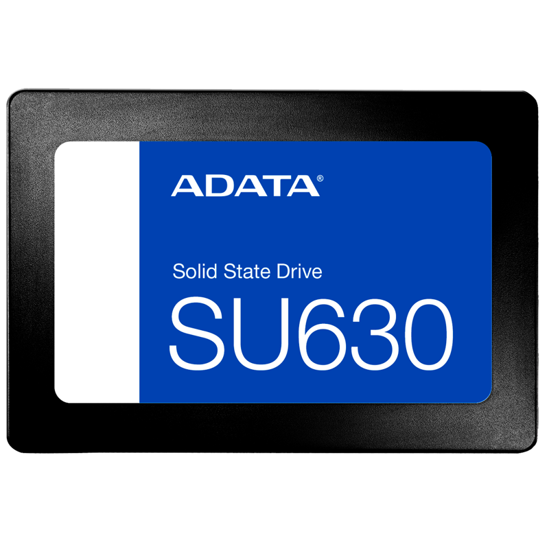 Твердотельный накопитель ADATA SSD Ultimate SU630, 960 ГБ, 3D QLC, чтение 520 МБ/с, 200 ТБ