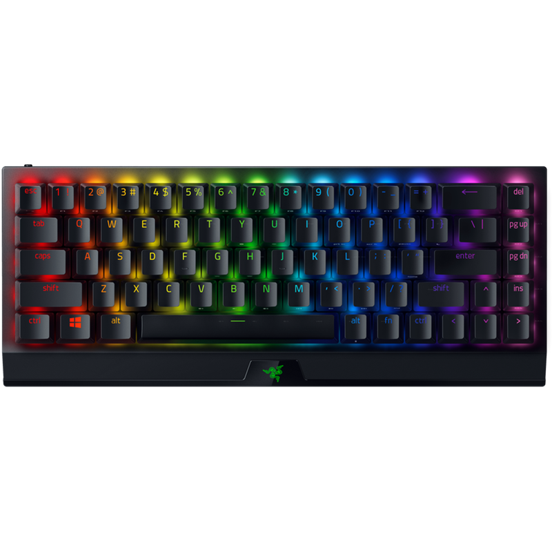 Клавиатура Razer BlackWidow V3 Mini HyperSpeed, USB-C, Bluetooth, радиоканал, механические, чёрный