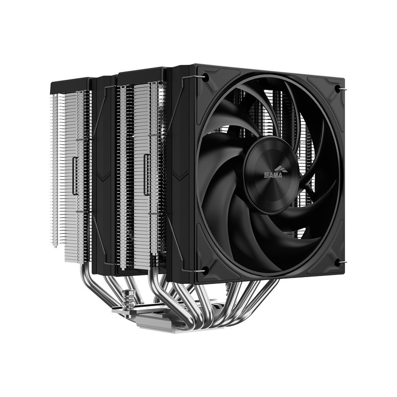 Кулер для процессора Sama A60E, AM4, AM5, LGA1150, LGA1151, LGA1151-v1 и др., до 265 Вт, шум 29 дБА, фото 3