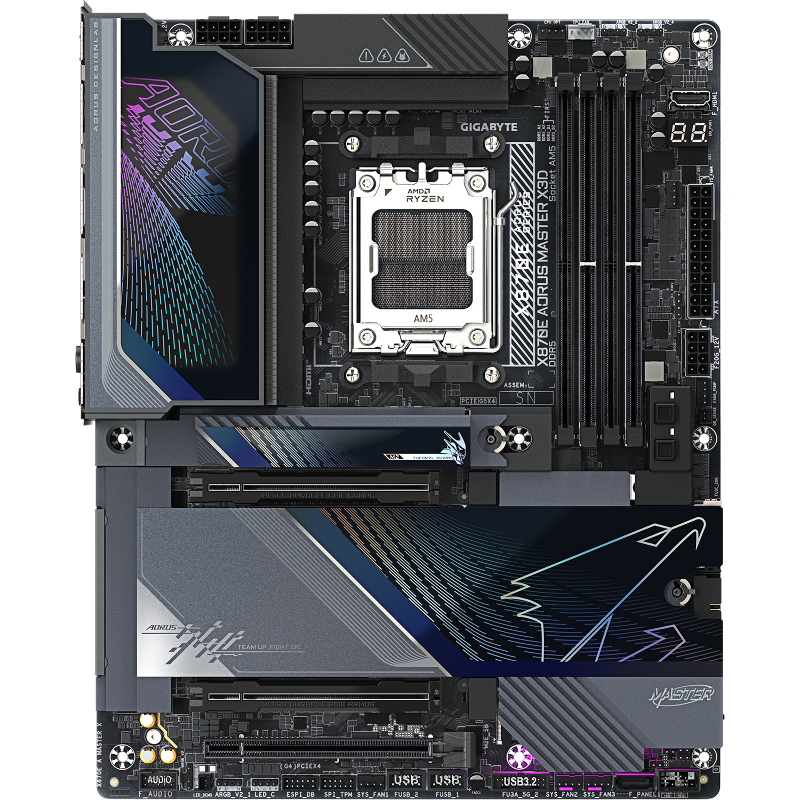 Материнская плата Gigabyte X870E A MASTER X, AM5, AMD X870E, ATX, DDR5, фото 15