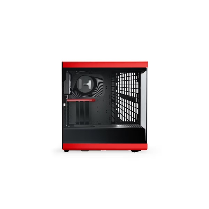 Корпус для ПК Hyte Y40, Midi Tower, красный, чёрный, под ATX, mATX, Mini-ITX, фото 4