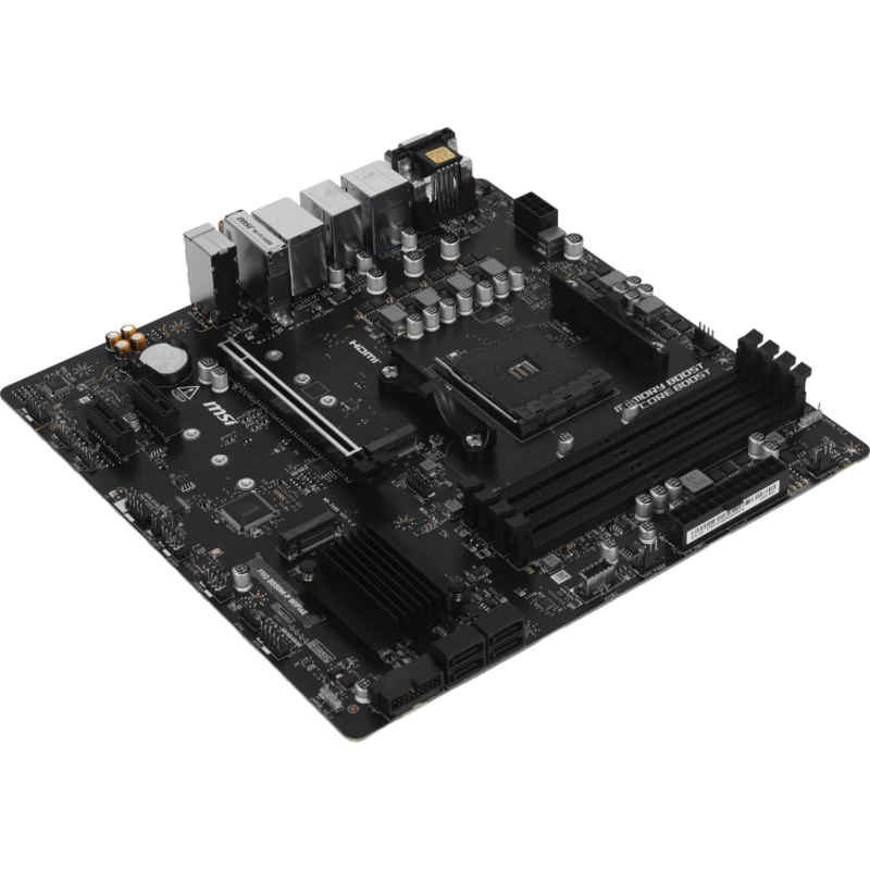 Материнская плата MSI PRO B550M-P WIFI6E, AM4, AMD B550, Micro-ATX, DDR4, фото 4