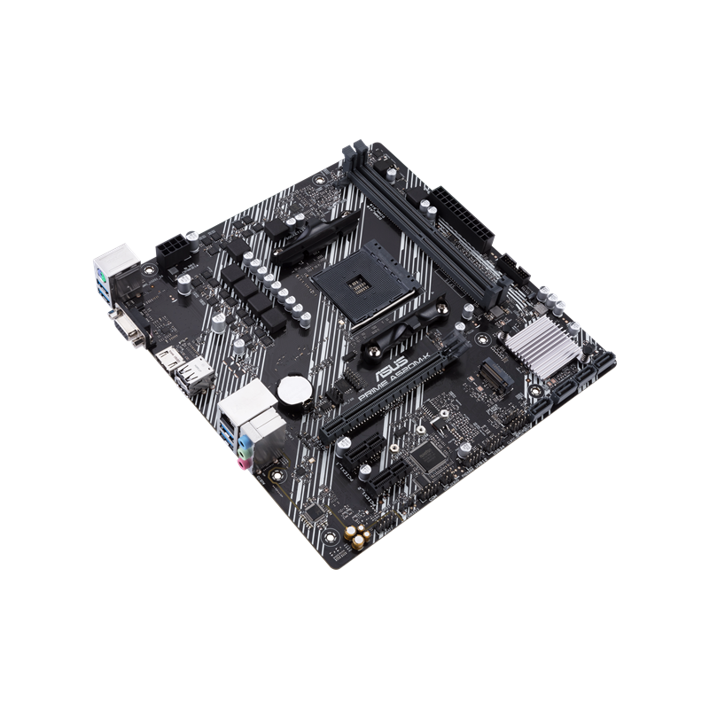 Материнская плата ASUS PRIME A520M-K, AM4, AMD A520, Micro-ATX, DDR4, фото 4