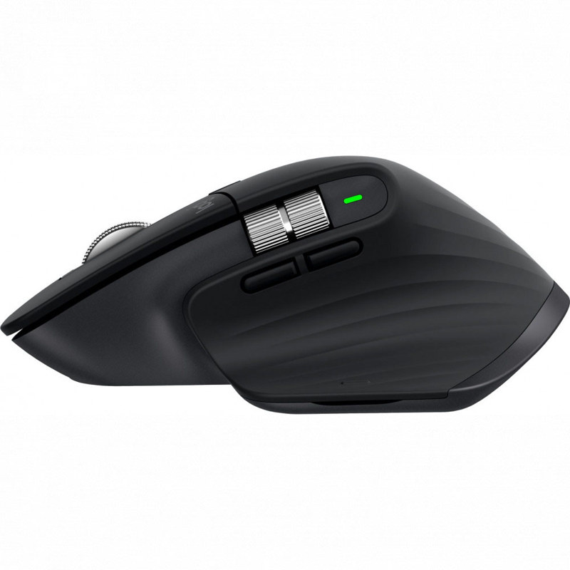 Мышь Logitech MX Master 3S GRAPHITE, Bluetooth, 8000 dpi, графит, фото 31