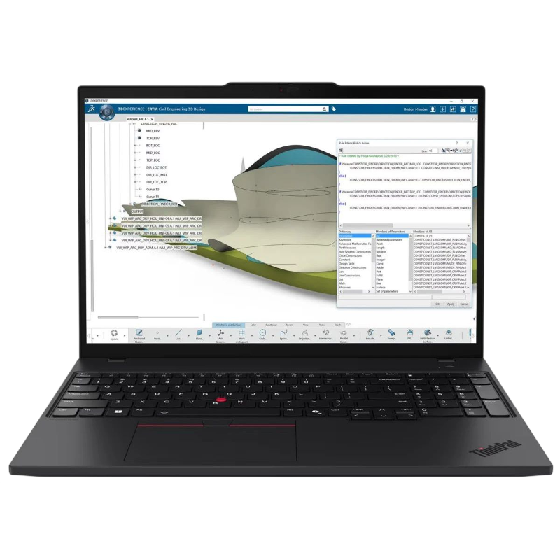 Ноутбук Lenovo ThinkPad P16s G4 16 WQUXGA Touch OLED Ryzen AI 7 No OS