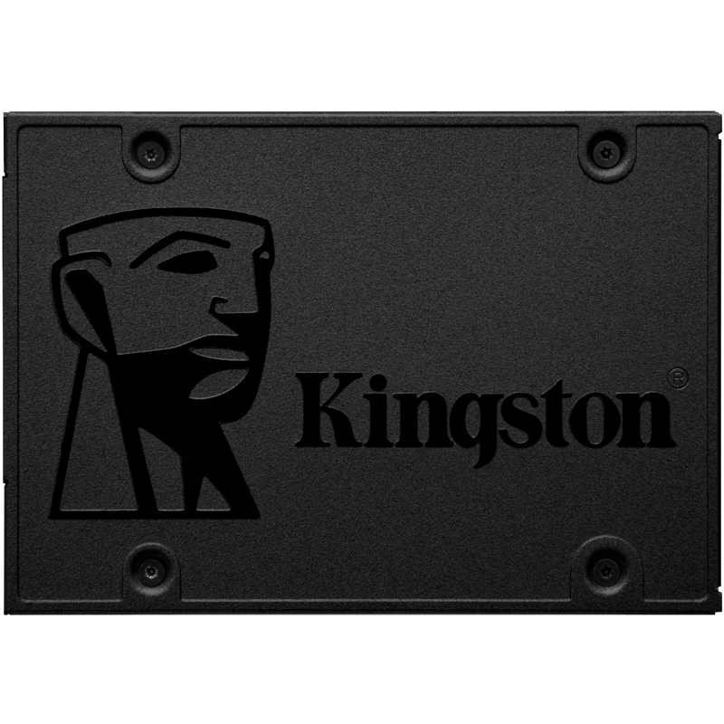 Твердотельный накопитель Kingston SSD A400, 480 ГБ, 3D TLC, чтение 500 МБ/с, 160 ТБ