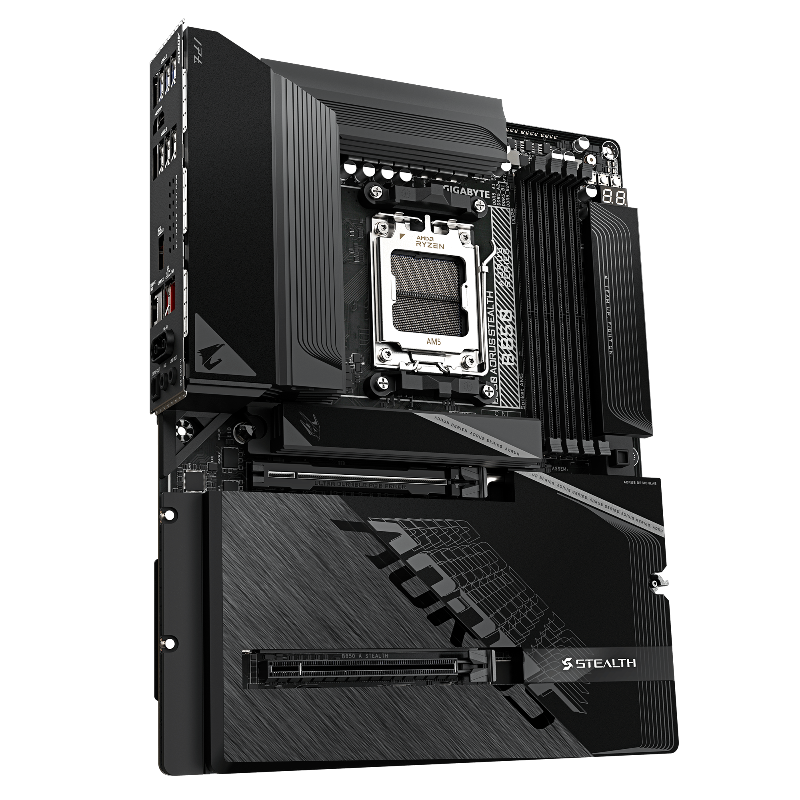 Материнская плата Gigabyte B850 A STEALTH, AM5, AMD B850, ATX, DDR5, фото 26