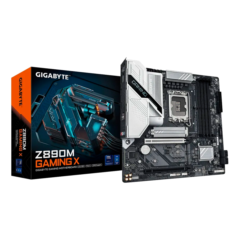 Материнская плата Gigabyte Z890M X, LGA1851, Intel Z890, mATX, DDR5