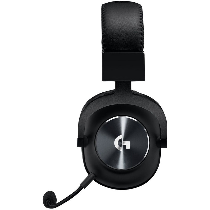 Гарнитура Logitech G PRO X, проводное подключение, Mini-jack, USB Type-C, полноразмерные, чёрный, фото 4