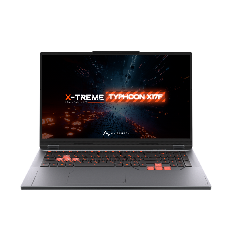 Ноутбук Maibenben X17F-R77435, 7445H, 16 ГБ ОЗУ, 1024 ГБ, RTX3050, 17.3 дюйма
