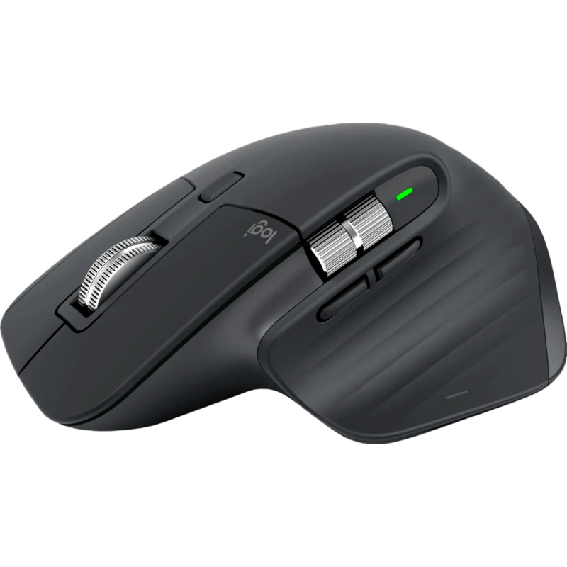 Мышь Logitech MX Master 3S Performance GRAPHITE, Bluetooth, чёрный