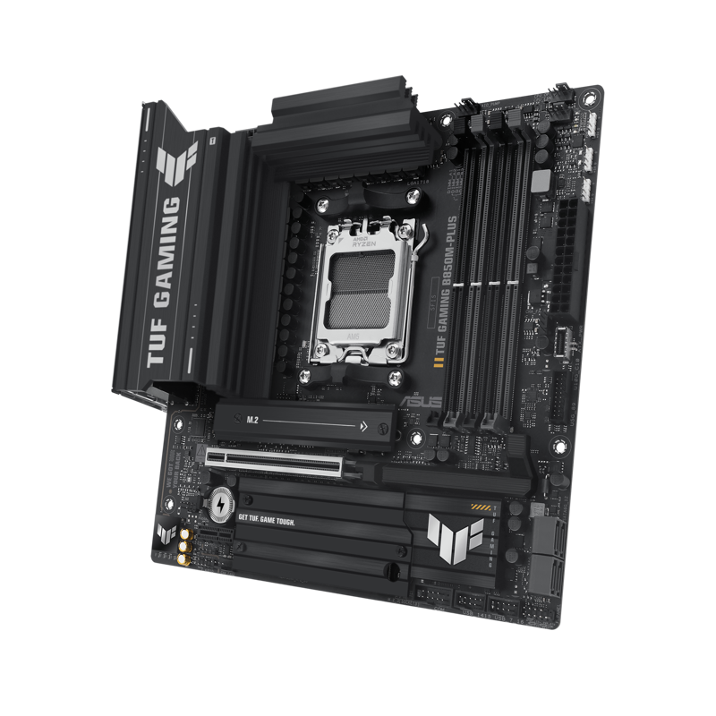 Материнская плата ASUS TUF B850M-PLUS, AM5, AMD B850, mATX, DDR5, фото 4
